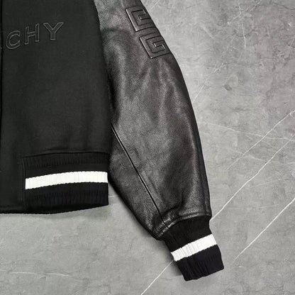 Givenchy 24 New Skin Sleeve Baseball Jacket