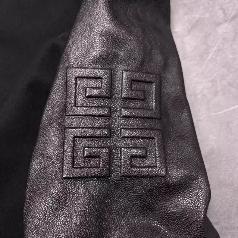 Givenchy 24 New Skin Sleeve Baseball Jacket