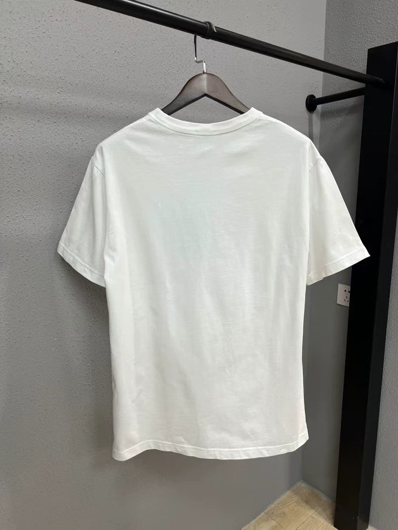 Dior 1947 Embroidered Short Sleeve T-Shirt