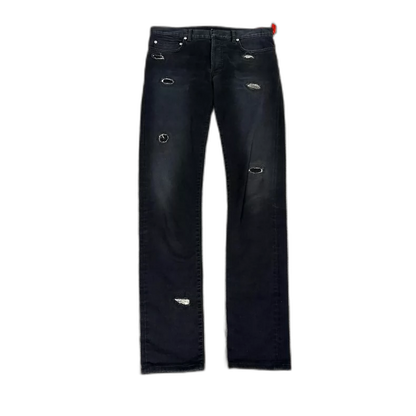 Dior Distressed Washed Denim Pants
