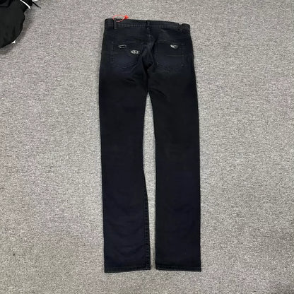 Dior Distressed Washed Denim Pants