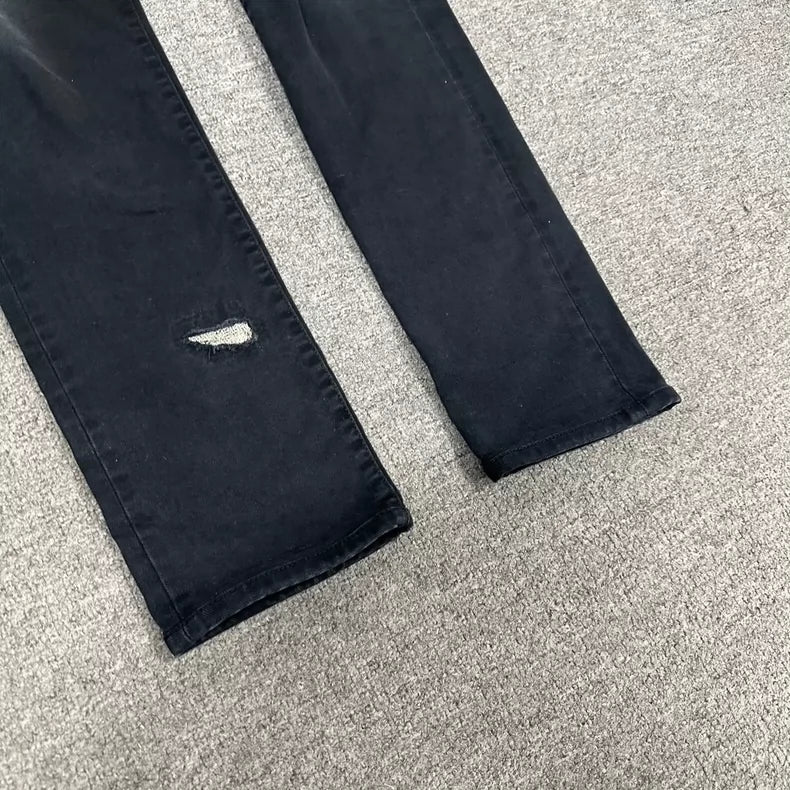 Dior Distressed Washed Denim Pants