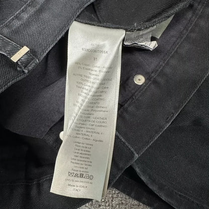 Dior Distressed Washed Denim Pants