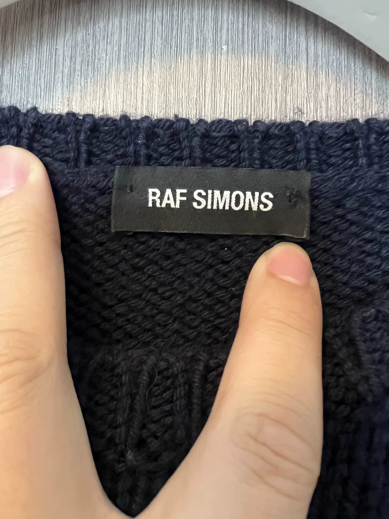 Classic RS Graphic Sweater in Navy