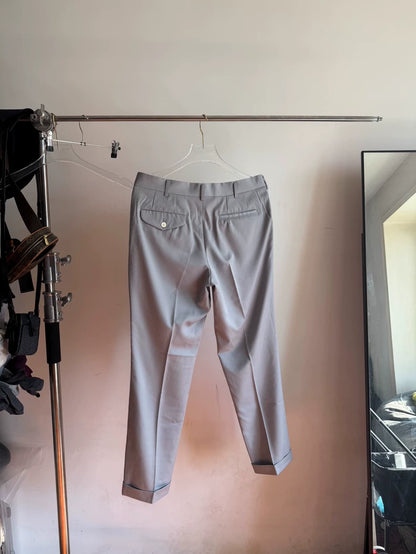 Grey Wool Pants by Comme des Garçons