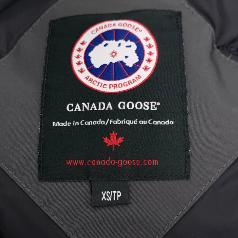 Canada Goose Parka with Hood and Logo