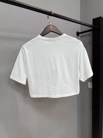 miumiu Short Logo Tee Size XS