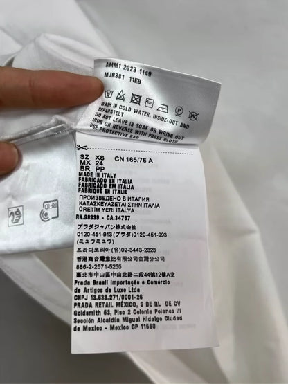 miumiu Short Logo Tee Size XS