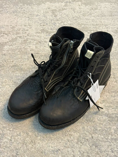 Visvim 7 Hole '73-Folk Boots Black