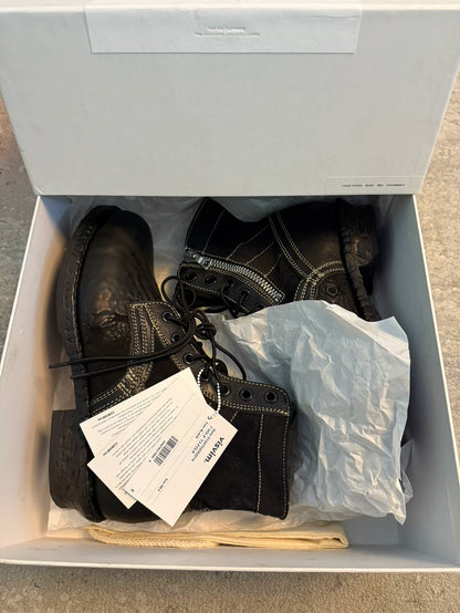 Visvim 7 Hole '73-Folk Boots Black
