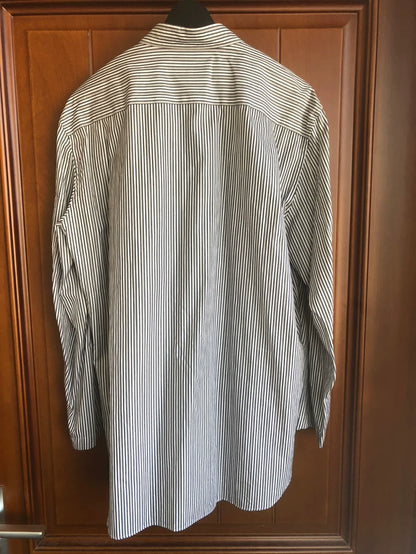 CDG HOMME PLUS Striped Button-Up Shirt