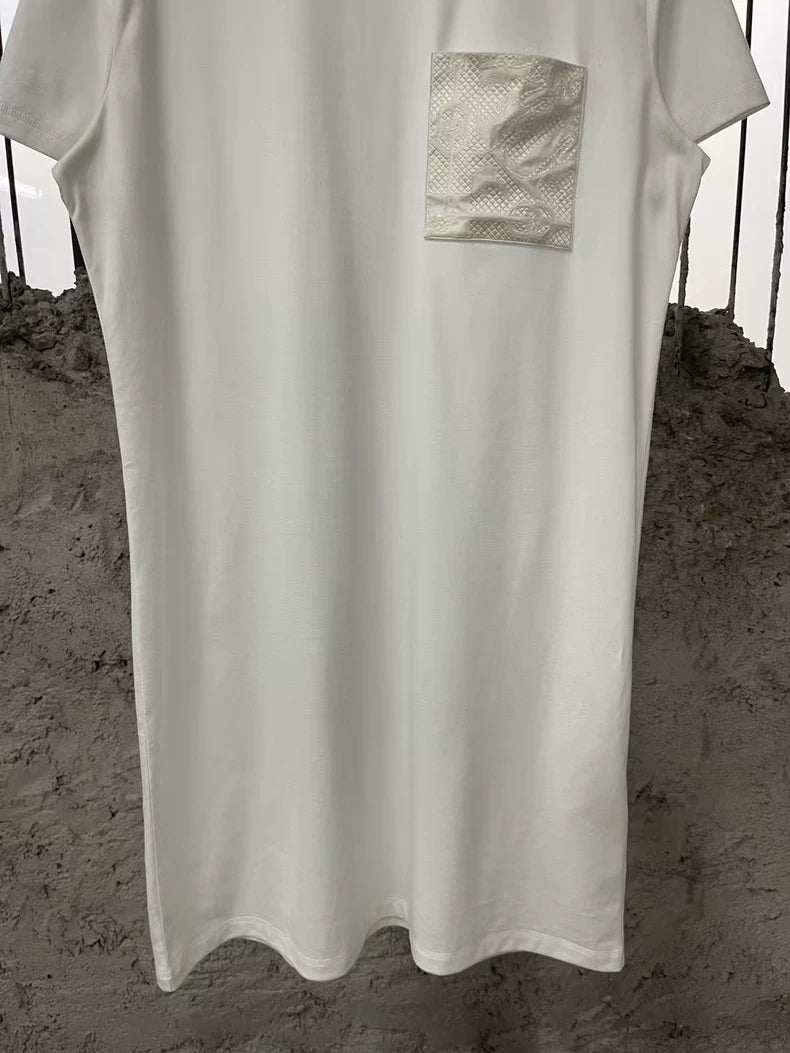 Hermes Short Sleeve Dress