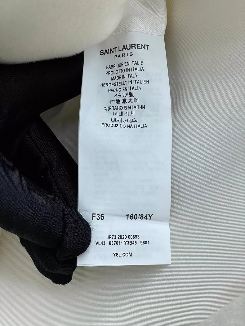 Saint Laurent Double-Breasted Wool Blazer