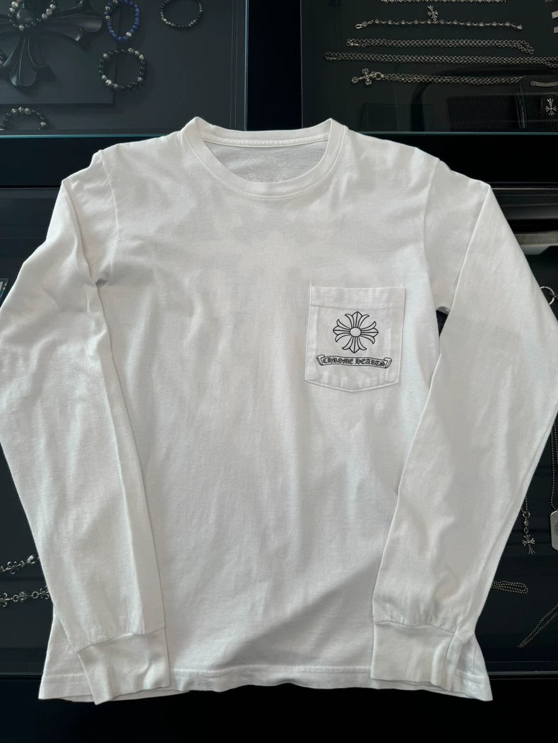 Chrome Hearts White Vine Sword Long Sleeve-yf