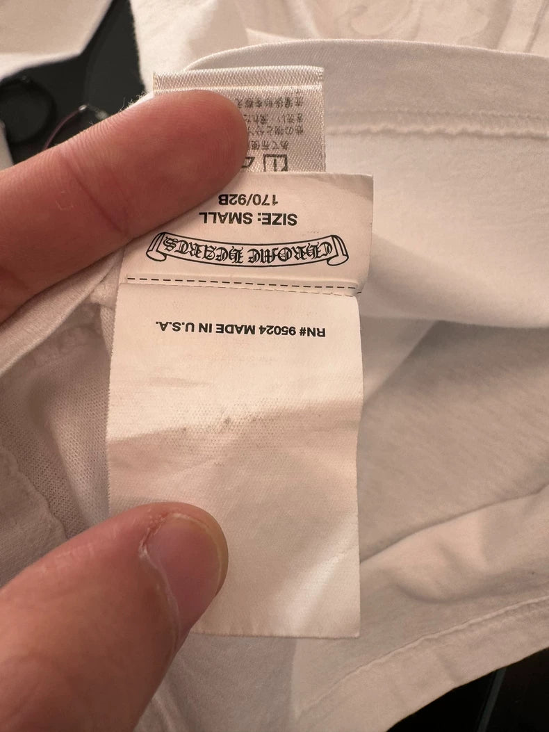 Chrome Hearts White Vine Sword Long Sleeve-yf