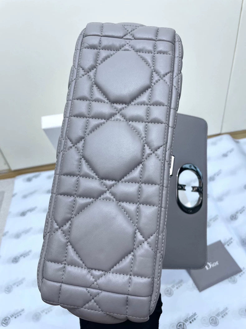 Dior Caro Quilted Shoulder Bag