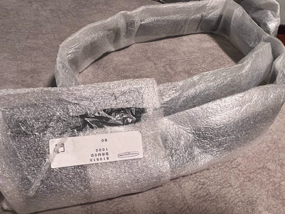 Saint Laurent Black Leather Belt with Metal Buckle