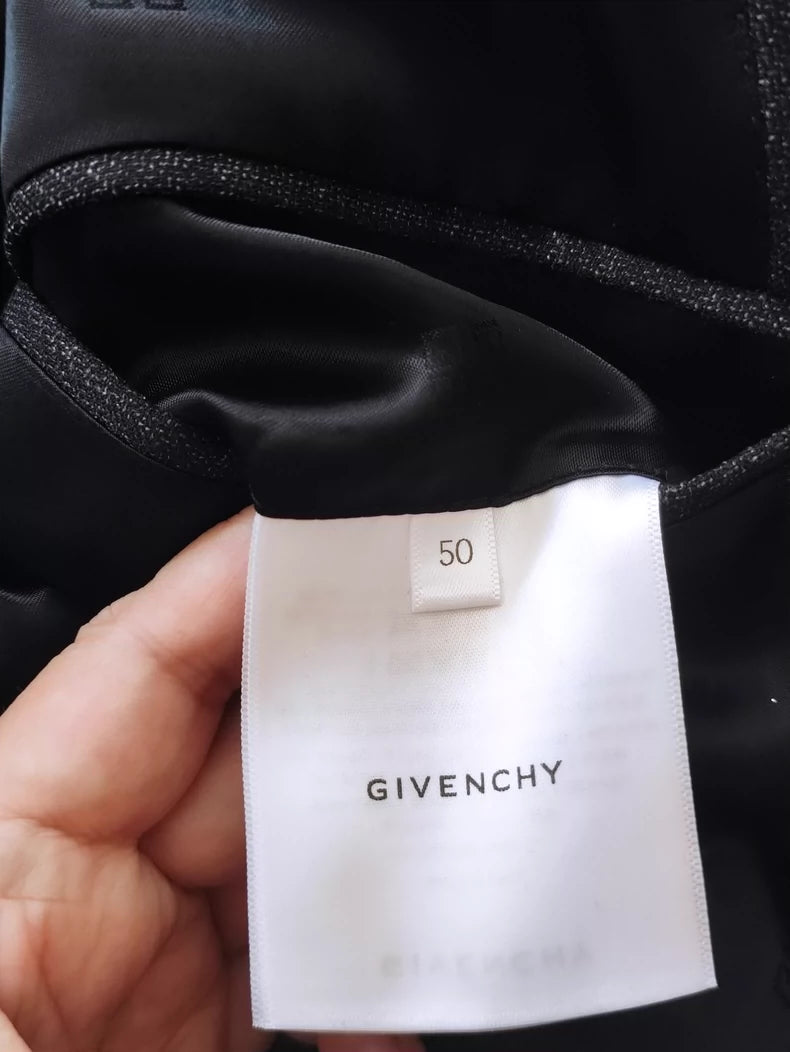 Givenchy Double-Breasted Check Coat