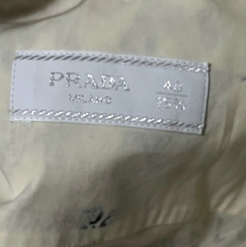 Prada Men's Short Sleeve T-Shirt in White