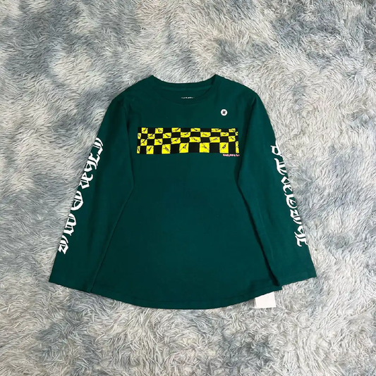 Chrome Hearts Green Cotton Sweatshirt for Men 0089