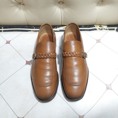 Gucci Brown Leather Loafers for Men 0079