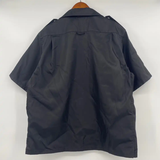 Prada Short Sleeve Black Men's Shirt