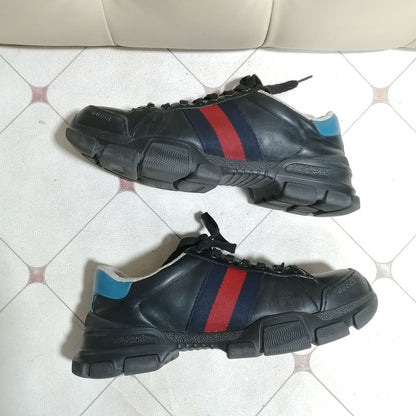 Gucci Low-Top Sport Shoes for Men in Black 0079