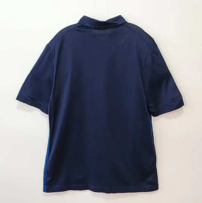 Prada Men's Cotton Polo in Dark Blue