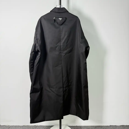 Prada Black Men's Outerwear Coat