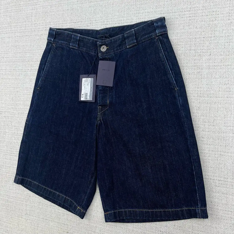 Prada Logo Cotton Summer Shorts for Men