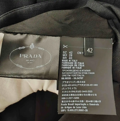 Prada Black Men's Jacket in Size L