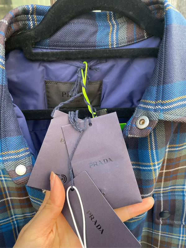 Prada Colorblock Men's Cardigan Sweater