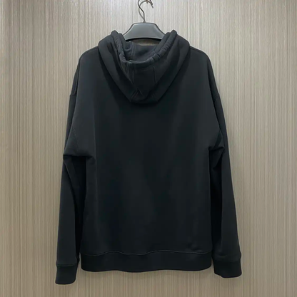 Loewe Black Cotton Men's Hoodie 0089