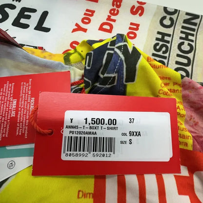 Diesel Multicolor Graphic Print T-Shirt 0079