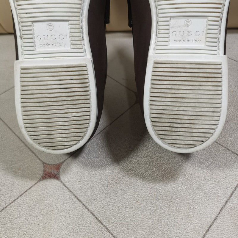 Gucci Horsebit Suede Slip-On Shoes for Men 0079