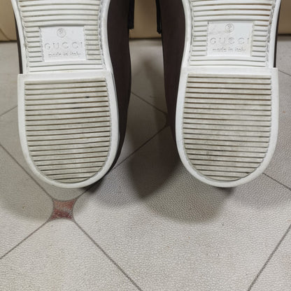 Gucci Horsebit Suede Slip-On Shoes for Men 0079