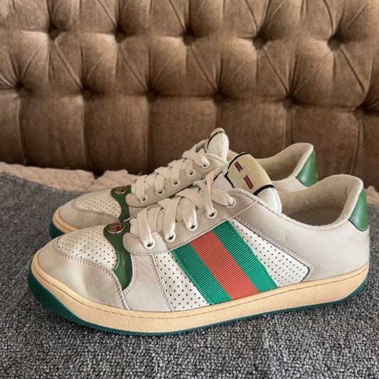 Gucci Screener Vintage Inspired Casual Sneakers 0079