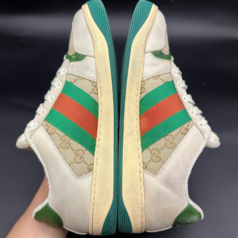 Gucci Screener Dirty Sneakers for Men 0079