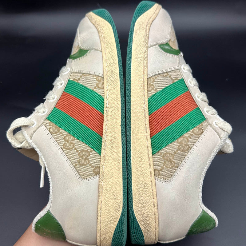 Gucci Screener Dirty Sneakers for Men 0079