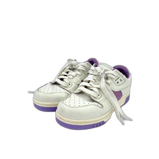 Acne Studios Casual Sneaker White Purple Accents