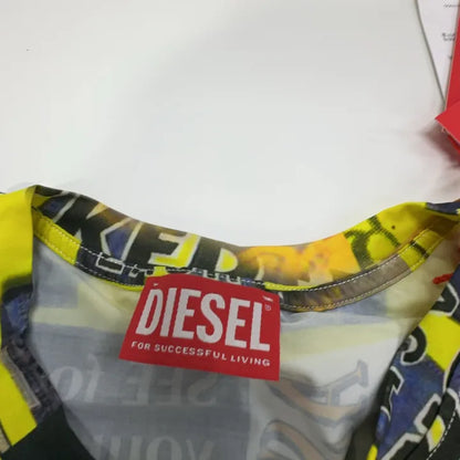 Diesel Multicolor Graphic Print T-Shirt 0079