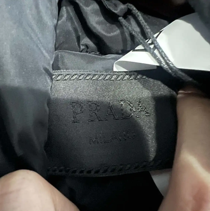 Prada Black Cotton Men's Down Jacket