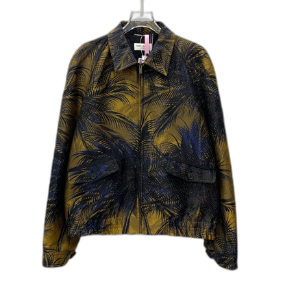 Saint Laurent Embroidered Zip-Up Jacket