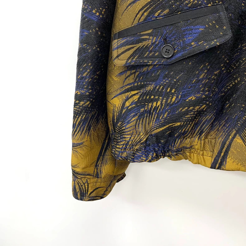 Saint Laurent Embroidered Zip-Up Jacket