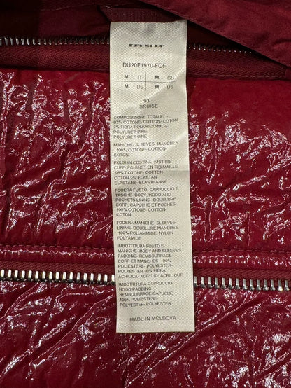 Rick Owens Red Cotton Coat