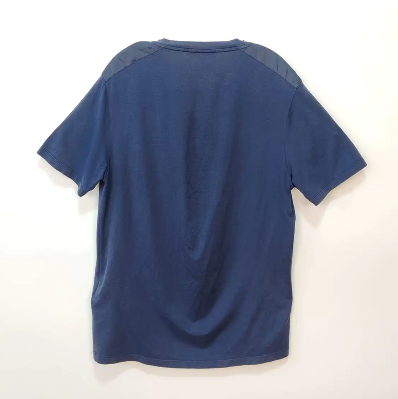 Prada Navy Cotton Men's T-Shirt