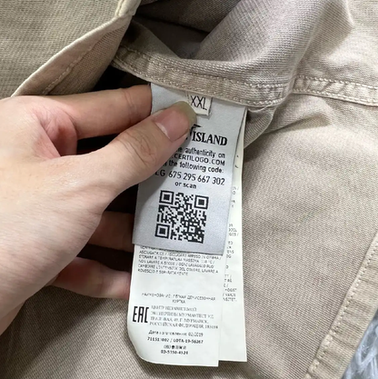 Stone Island Beige Long Sleeve Jacket for Men 0089