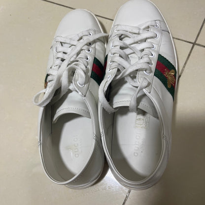 Gucci ACE Leather Bee Fashion Sneakers 0079