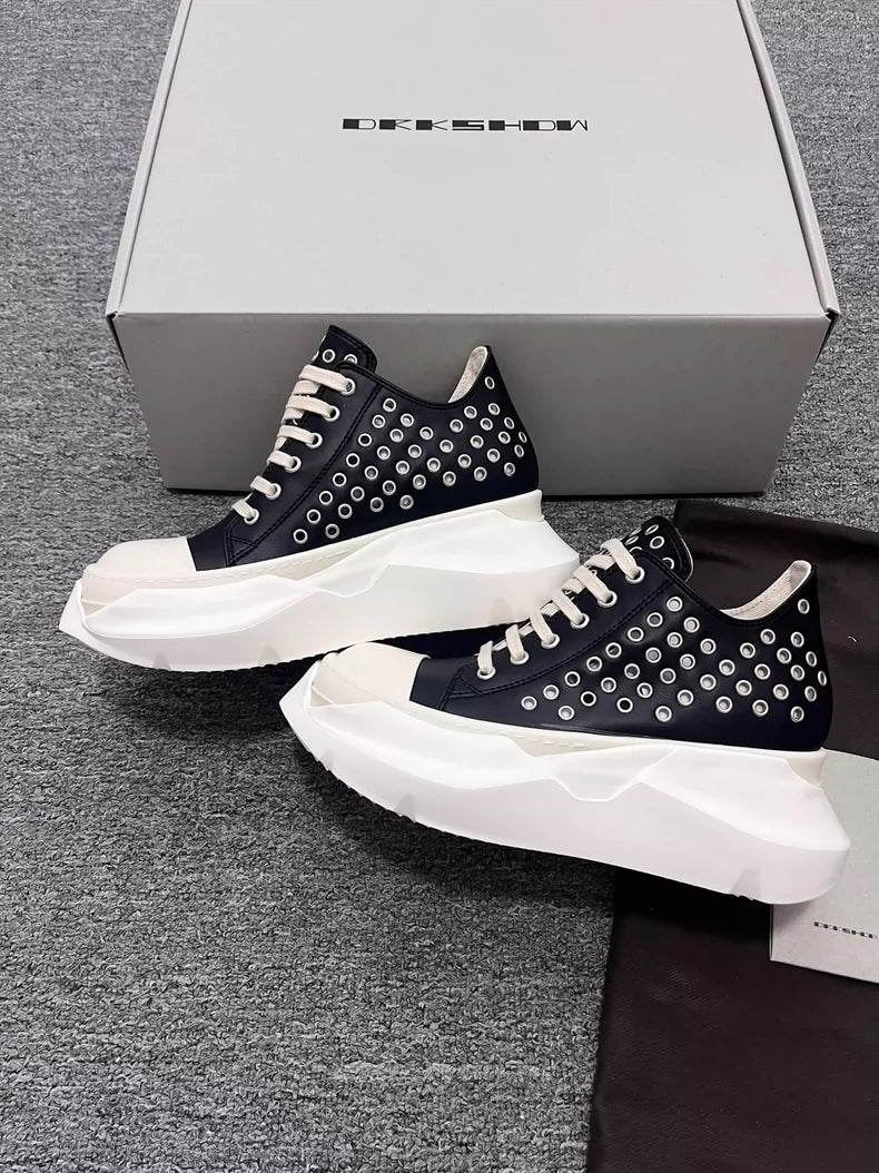 Rick Owens Low-Top Fashion Sneakers-yf