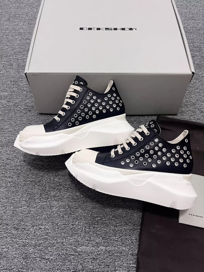 Rick Owens Low-Top Fashion Sneakers-yf